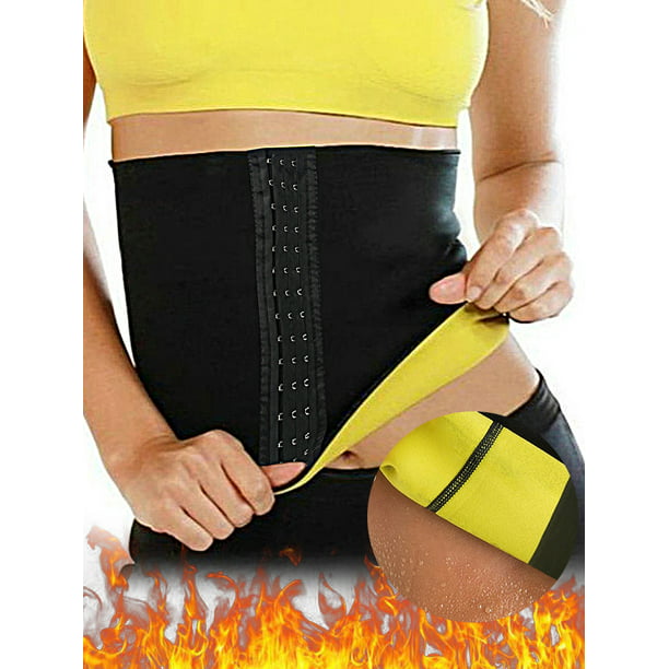 Thermo Sweat Hot Neoprene Body Shaper Slimming Waist Trainer Cincher Yoga Belt 